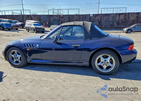 1998 BMW Z3 1.9 z USA, uszkodzony, nr VIN 4USCH7322WLE05728